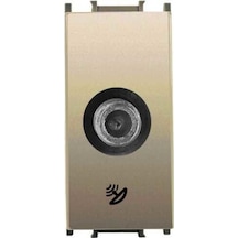 Viko Panasonic Thea Modüler Dore Uydu Prizi F Konnektörlü Sonlu Alt+kapak 1m - Wvtt14584dr-tr