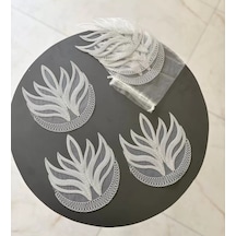 6'lı Dantel Kahve Sunumluğu 15x15 Cm Asorti Desenli Dekoratif Bardak Altlığı Ckhmtgsj0nmnpaejhlm Diğer