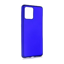 Kilifone - Samsung Uyumlu Galaxy S20 Ultra - Kılıf Mat Renkli Esnek Premier Silikon Kapak - Saks Mavi