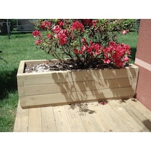 Ahşap Saksı 40x100x30