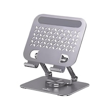 Tablet Standı 360 Derece Dönebilen Katlanabilir Ergonomik Tablet Tutucu
