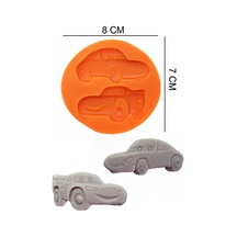 Cars Arabalar Silikon Şeker Hamuru, Sabun, Mum Kalıp