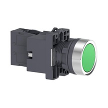 Schneider Electric Xa2ew33b1 Yeşil Işıklı Yaylı Buton- 22 24v Ac