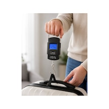 Dijital El Kantarı 50 Kg Hassas Lcd Ekranlı Bagaj Tartısı - Hs08374531-8833 Kırmızı