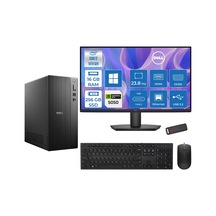 Dell Tower ECT1250 RPLS-R-007P01-24 i7-14700 16 GB 256 GB SSD RTX5050 23.8" W11P Masaüstü Bilgisayar + USB Bellek