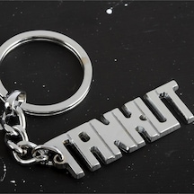 Tankut - 107 - - Nazblsmm - İsimli Anahtarlık Çok Renkli