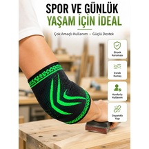 Mey İthalat Dirsek Destekliği Kompresyonlu Elastik Spor Dirsek Koruyucu Günlük Kullanım İçin Diğer