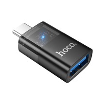 Hoco. Ua36b Tak Çalıştır Type-c To Usb 3.0 Dönüştürücü - Siyah