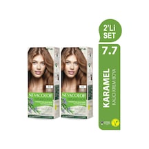 Neva Color Natural Color Saç Boyası 7.7 Karamel 2'li Set