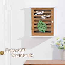 Porsima 2069 Duvara Montajlı Dekoratif Anahtarlık Dolabı 21x25,5c
