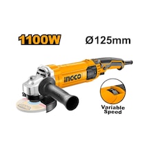 Ingco AG1100385 Avuç Taşlama 125 MM 1100 Watt