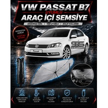 Volksvogen Passat B7 Araç Ön Cam Güneşliği Katlanabilir Şemsiye Oto Güneşlik Uv Korumalı Gölgelik Araba Oto Şemsiyesi