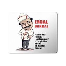 Erdal Bakkal Yazı Mouse Pad Mousepad