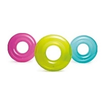 INTEX ŞEFFAF JUMBO SİMİT 76CM (3 ASST.)   ----