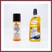 Storeşahin Cilalı Konsantre Oto Şampuanı 1 Litre Ve Oto Cam Suyu Şampuanı 40 Ml 1 Adet Shn0720