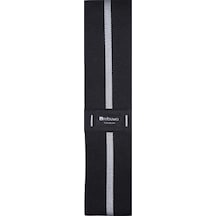 Rebuwo Medium Squat Direnç Bandı 35x8 Cm Kaymaz Fitness Egzersiz Lastiği Siyah & Açık Gri Açık Gri