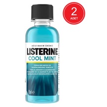 Listerine Cool Mint Ağız Bakım Suyu 2 x 95 ML