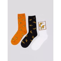 Zolla Erkek Çorapları Seti 3 Çift 200346536 Beyaz