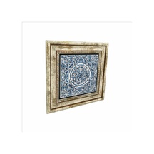 İtalyan Deseni Baskılı Taş Tablo 25x25 704