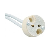 Marketcik Gy6.35 -12/50 Kablolu Led ve Halojen Ampul Duyu