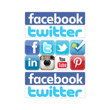 Sosyal Medya Sticker Seti