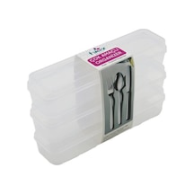 Timex Tim-195 Çok Amaçlı Organizer 24x7x4.5cm 3 Adet Kalemlik Kiş.bakım Kaşık-çatal Kapaklı Kutu - 36'li Paket Diğer