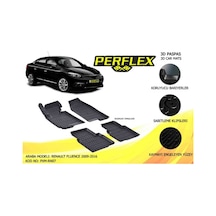 Paspas 3D Havuzlu Renault Fluence 2011- (Siyah) 504643013