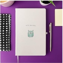 Monday Minimalist Çizgili Not Defteri 13 Cm X 21 Cm 100 Yaprak Genel