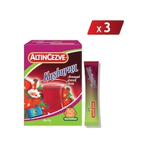 Altıncezve Kuşburnu Aromalı Tek İçimlik İçecek Tozu 3'lü 40 x 1.5 G