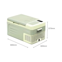 16 L Tek Bölmeli 12-24v Mini Buzdolabı 220v İle Çalışabilir