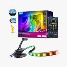 Govee 3S Pro Tv Arkası LED Şerit Ambiyans Aydınlatma, Tv Renk Senkronizasyonu 75-85 Inç Tv'ler ile Uyumludur