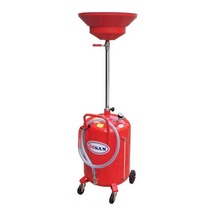 Havalı Yağ Boşaltma Kovası 80Lt (Geniş Hunili 480Mm)