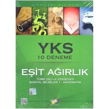 Fdd Yks Eşit Ağırlık 10 Deneme Türk Dili Ve Edebiyatı-sosyal Bilimler 1-matematik