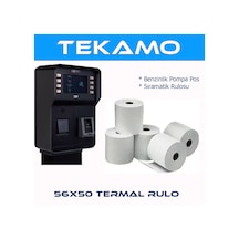 56x50 Pompa Yazarkasa Termal Pos Rulosu 50 Adet