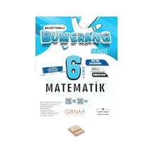 6. Sınıf Bumerang Etkinlikli Matematik + Telefon Standı