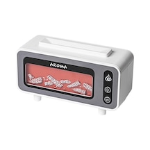 Sones 200ml Şömine Alev Aromaterapi Hava Nemlendirici Usb Renkli Gece Lambası Esansiyel Yağ Difüzörü