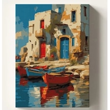 Kendin Yap Sayılarla Tuval Boya Kiti - 40x50 Cm, Hobi Seti