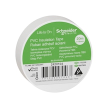 Schneider Thorsman İzolasyon Bandı 19MMx20MT Beyaz - 2420104