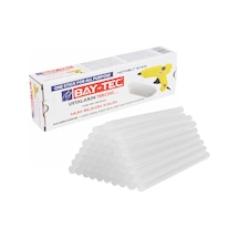 Mk0443 Mum Silikon Çubuk Şeffaf Kalın 11.3x300mm Kg Ambalaj