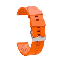 Gear S2 Krd-23 20mm Uyumlu Mkst Kordon-turuncu