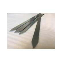Mobilreyon, 15 Adet Adana Kebap Şiş, 50 Cm, Galvanizli Sac Demir Kıyma Şiş Çok Renkli