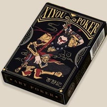 Art Poker Xiyou Poker Journey To The West Dark Edition Black Oyun Kağıdı İskambil Kartları Destesi
