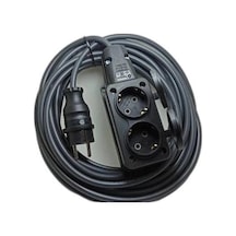 Bemis 2 li Kauçuklu Priz 3x2.5mm Uzatma 5 Metre