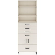 Arges Dolap 4 Raflı 5 Çekmeceli 2 Kapaklı 88x30x243 Aytaşı-ay... Aytaşı