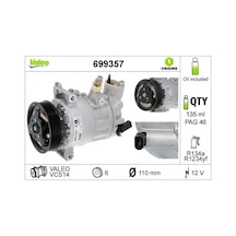 Vw Passat B7 Klima Kompresoru 2.0 Tdi 2013-2014 Cfgc Valeo 699357