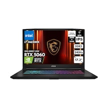 MSI Katana 17 HX B14WFK-257XTRHMF41 i7-14650HX 16 GB 4 TB SSD 8 GB RTX5060 17.3" W11H Dizüstü Bilgisayar