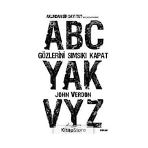 Kitapstore Gözlerini Sımsıkı Kapat / John Verdon