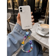 Name Pop D Telefon Askısı, Boncuklu Telefon Charmı Ve Çanta Aksesuarı