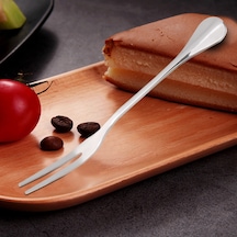 Lemestar 5 Adet Kalın Çelik Barbekü Çatalı - Isıya Dayanıklı, Temizliği Kolay, Ev Ve Dış Mekan Kullanıma Uygun Diğer