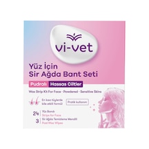 Vi-vet Purdalı Yüz İçin Sir Ağda Bandı 24'lü 2 Adet